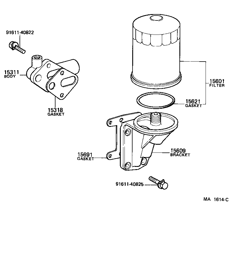 04152-77010 FILTER SUB-ASSY, OIL product image