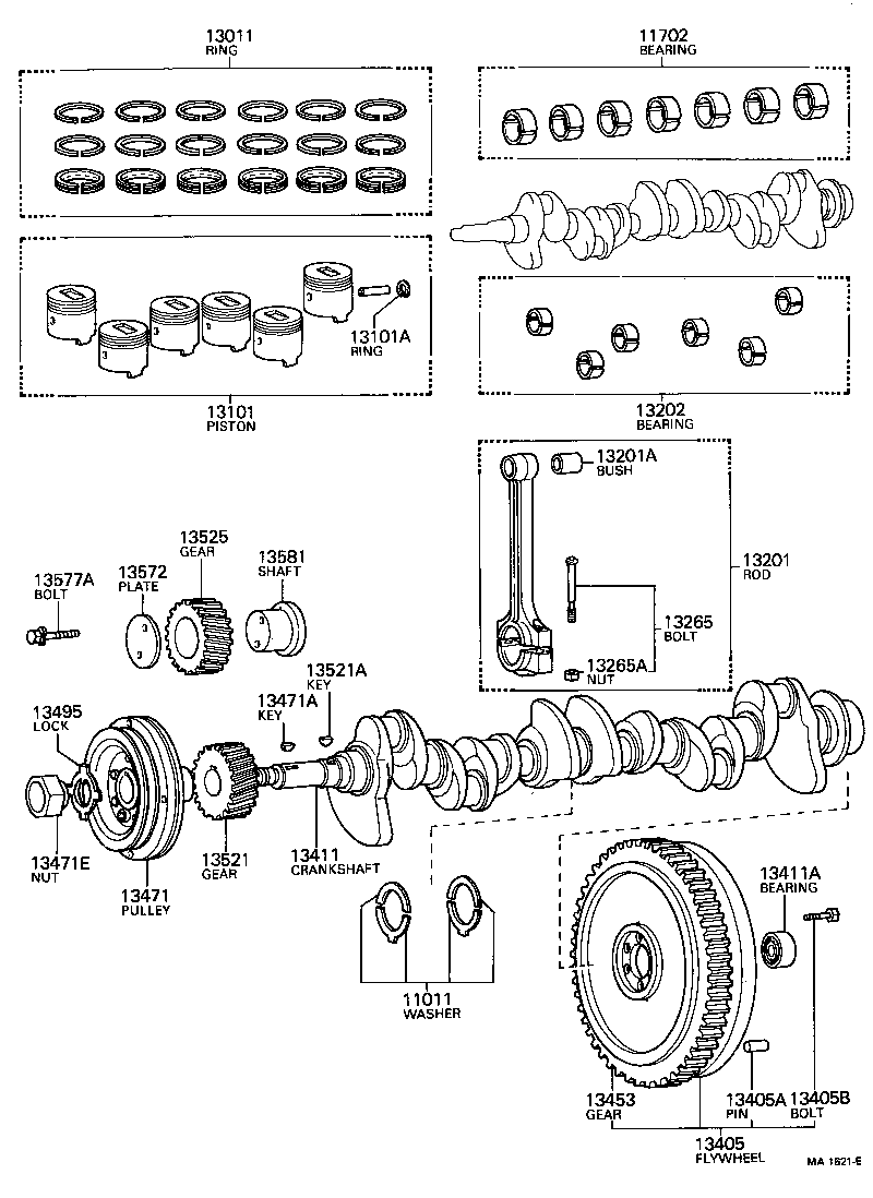 13572-48010 PLATE, IDLE GEAR THRUST product image