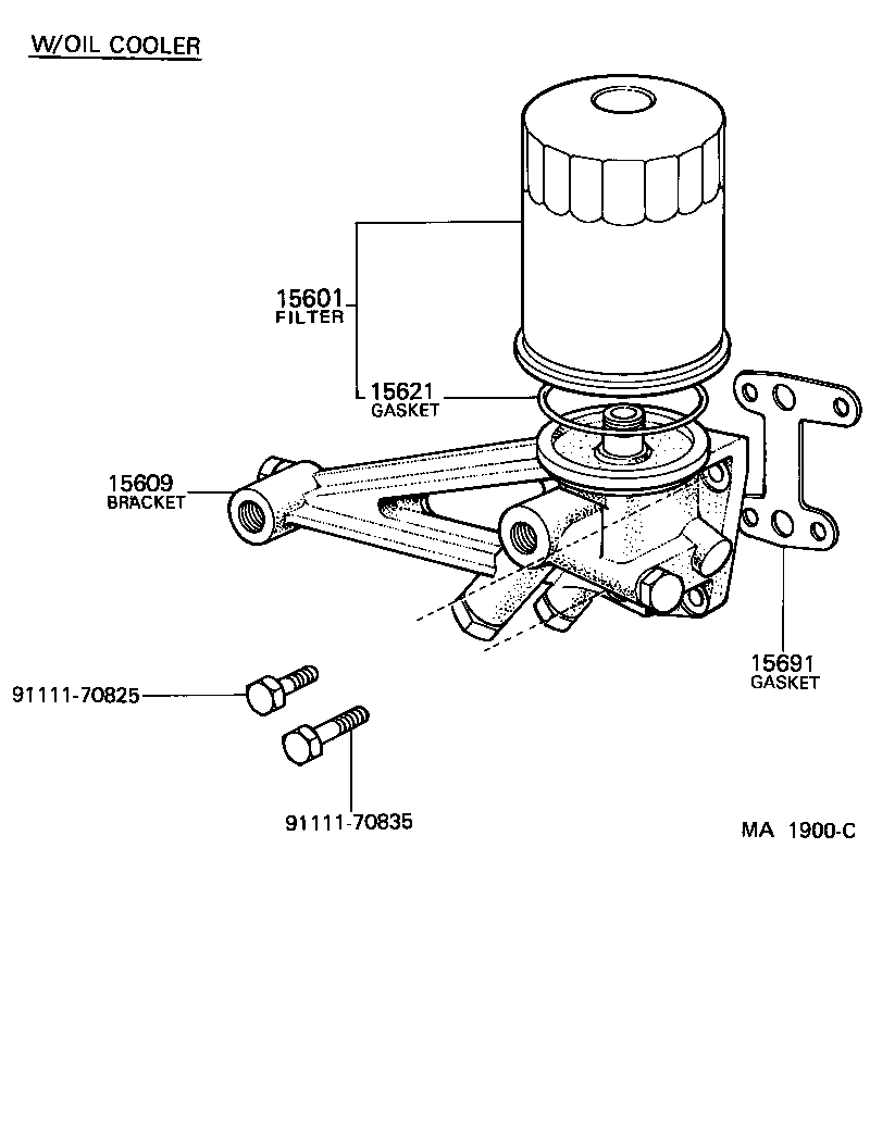 04152-77010 FILTER SUB-ASSY, OIL product image