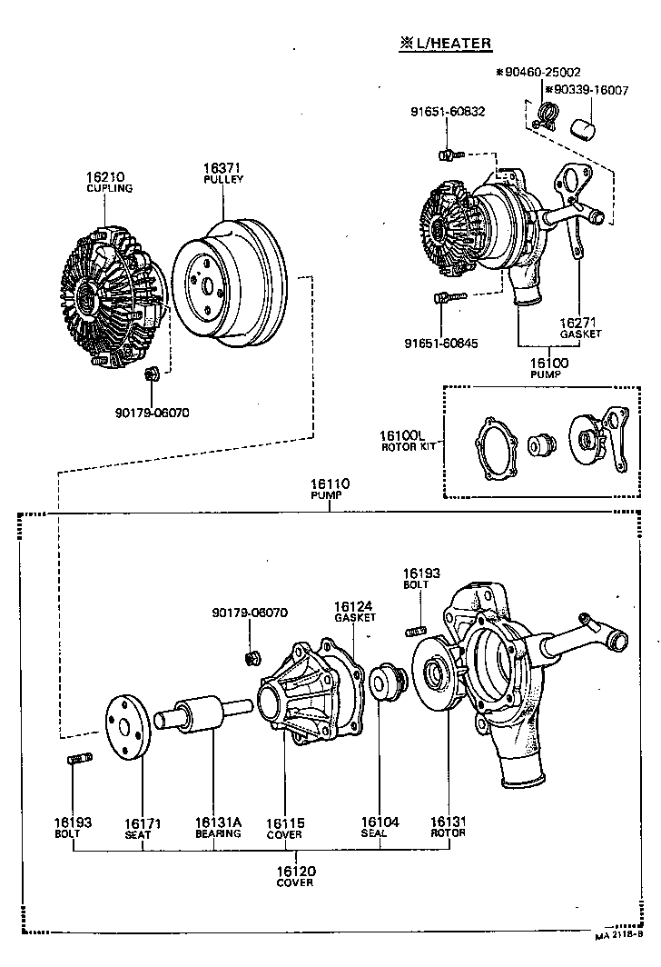 90345-54002 PLUG, W/HEAD TAPER SCREW product image