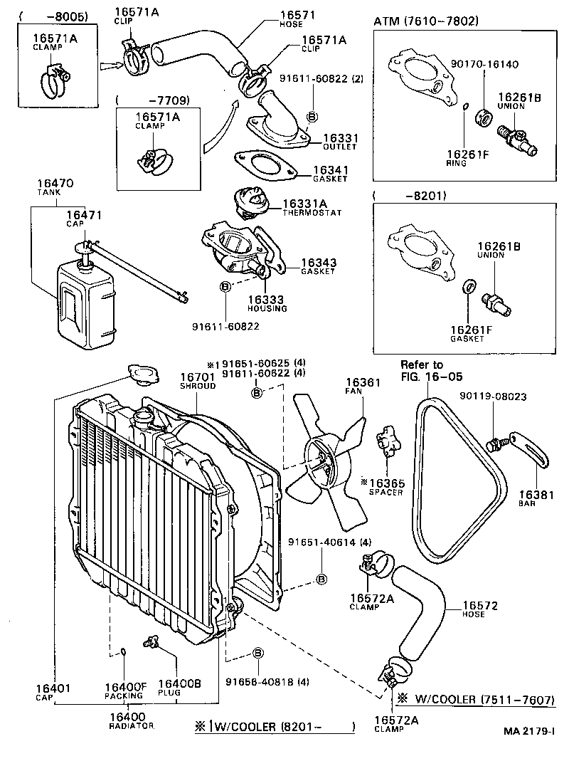 16301-24010 OUTLET, WATER product image
