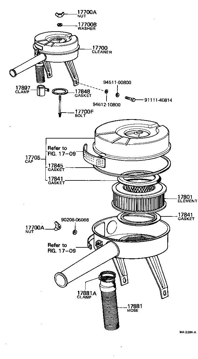 17897-11030 CLAMP, HOSE(FOR AIR CLEANER) product image