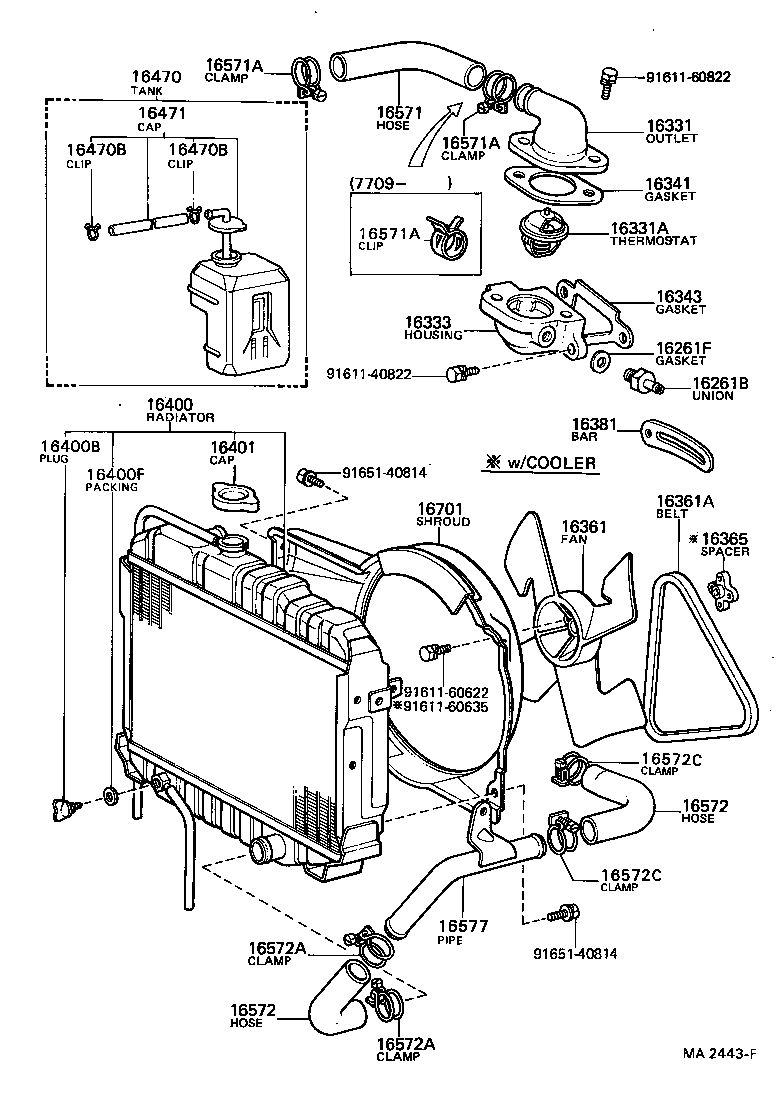 16331-26020 OUTLET, WATER product image