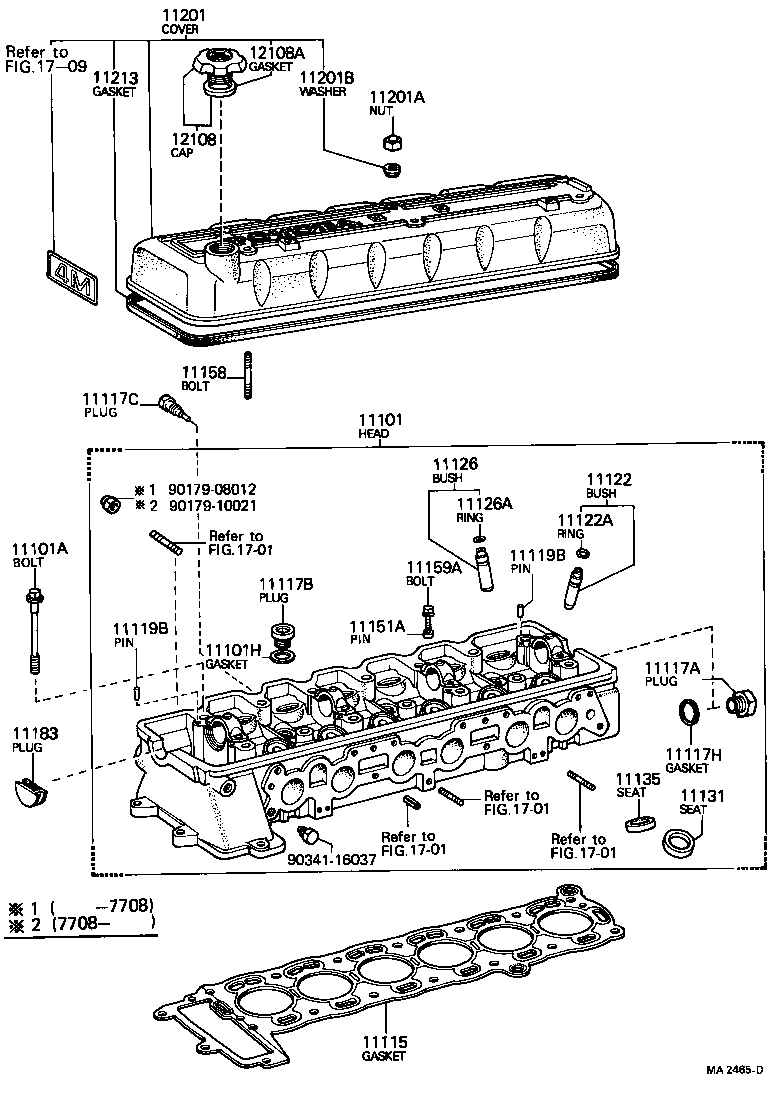 90341-14005 PLUG, W/HEAD TAPER SCREW, NO.3 product image