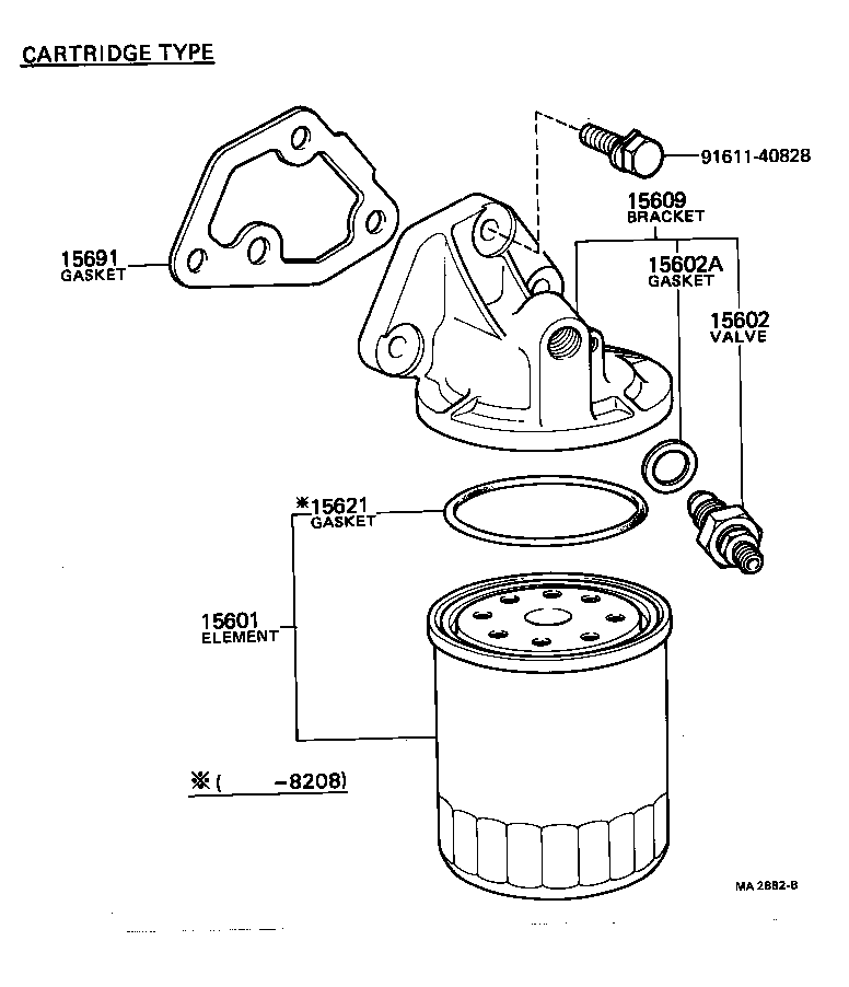 15661-78010 SPRING, COMPRESSION(FOR OIL FILTER) product image