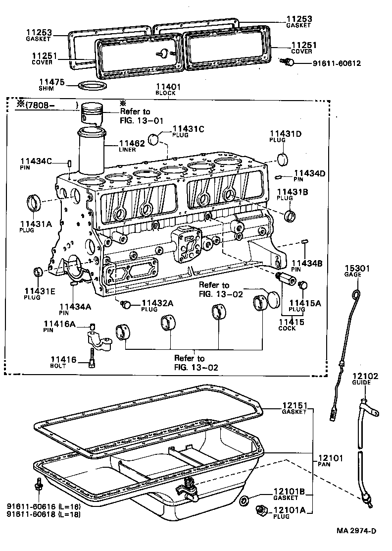 90043-45010 PLUG, W/HEAD TAPER SCREW, NO.1 product image