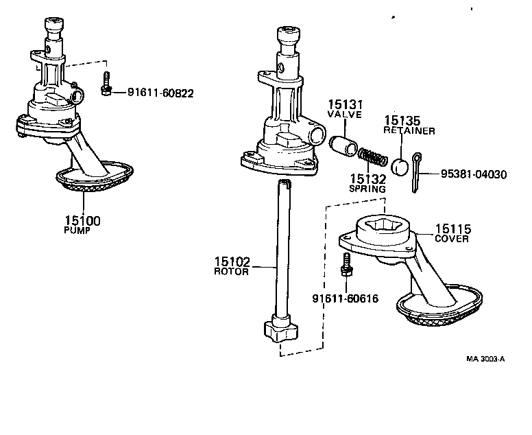 15147-40010 GASKET, OIL STRAINER product image