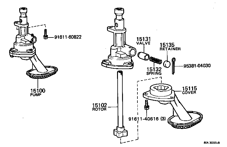 15147-10011 GASKET, OIL STRAINER product image