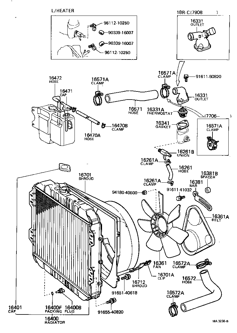 16331-45020 OUTLET, WATER product image