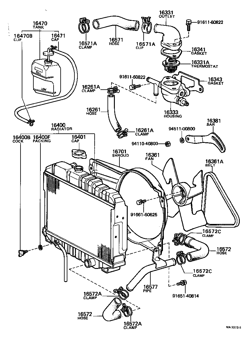 16331-26020 OUTLET, WATER product image