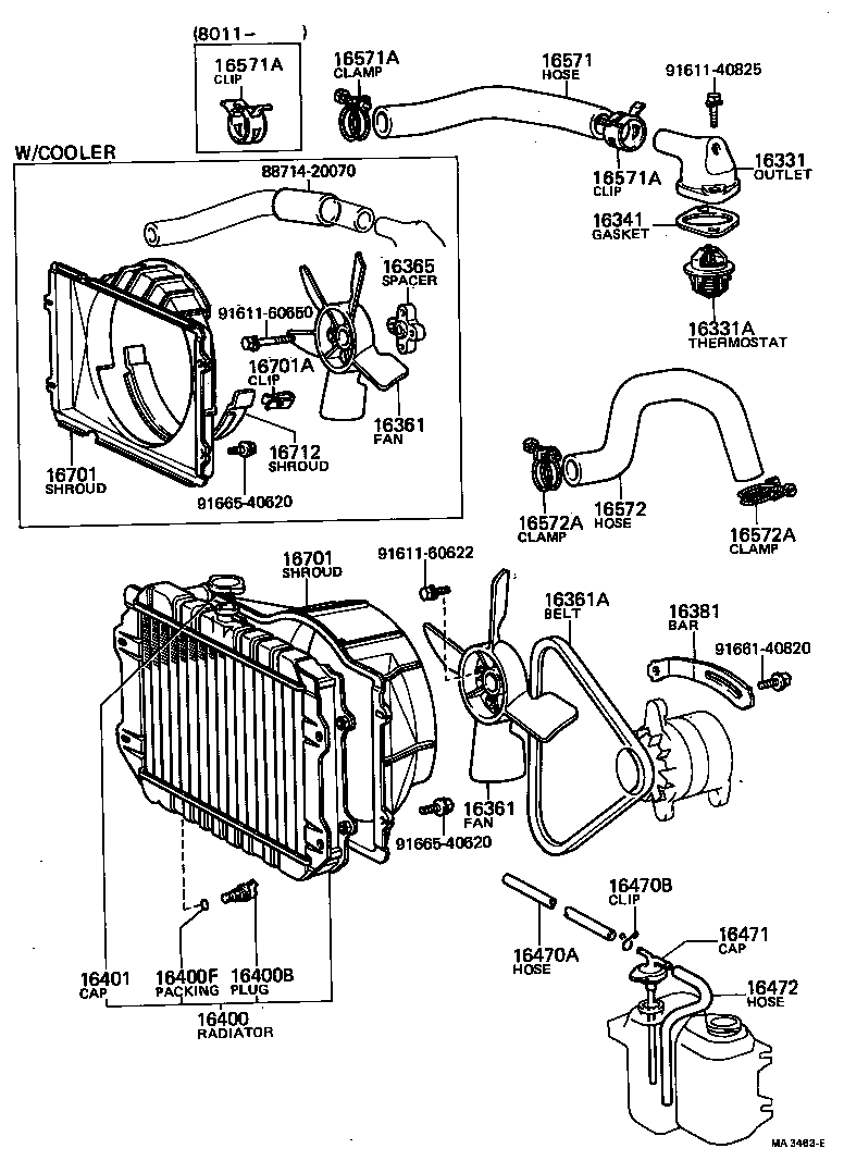90341-16094 PLUG(FOR RADIATOR) product image