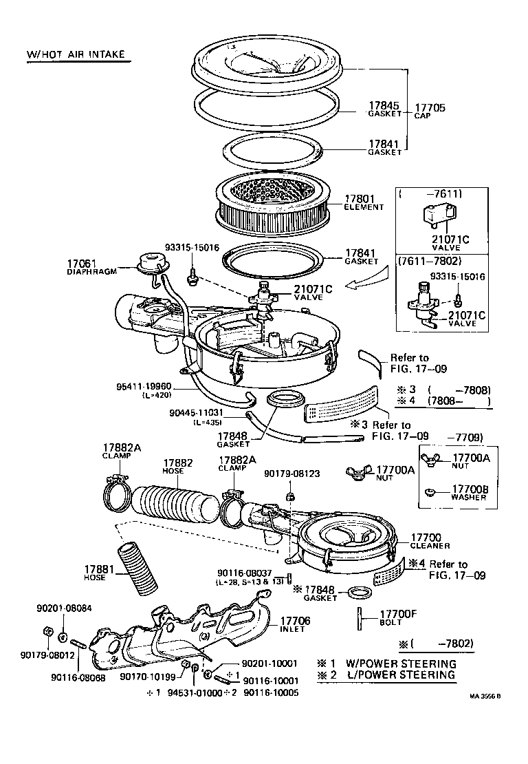 17700-45131 CLEANER ASSY, AIR product image