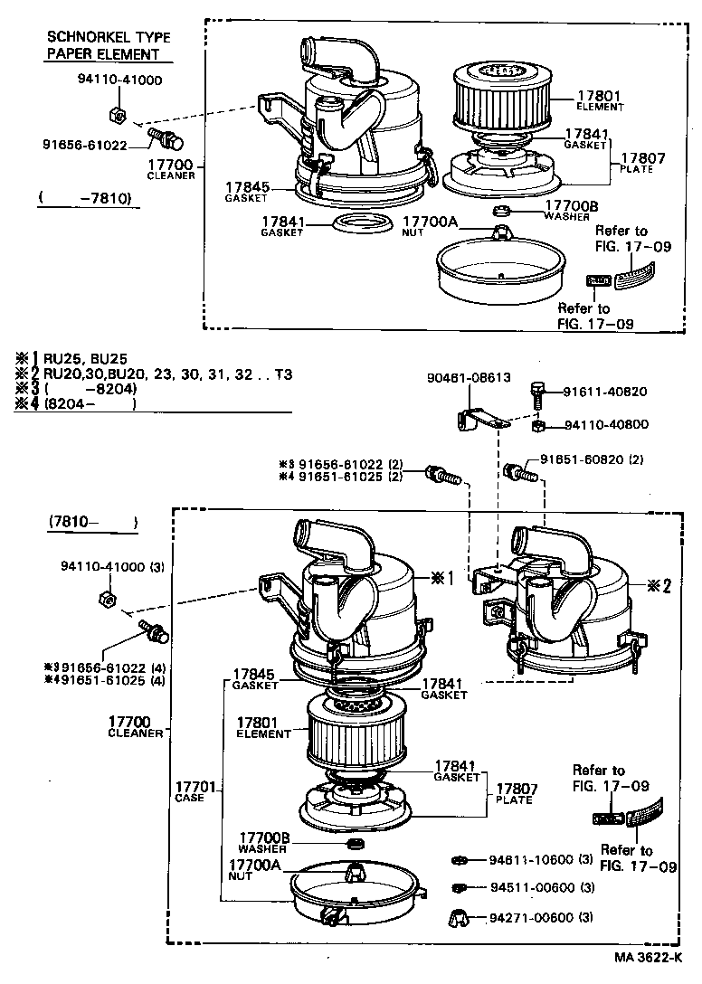 17700-44331 CLEANER ASSY, AIR product image