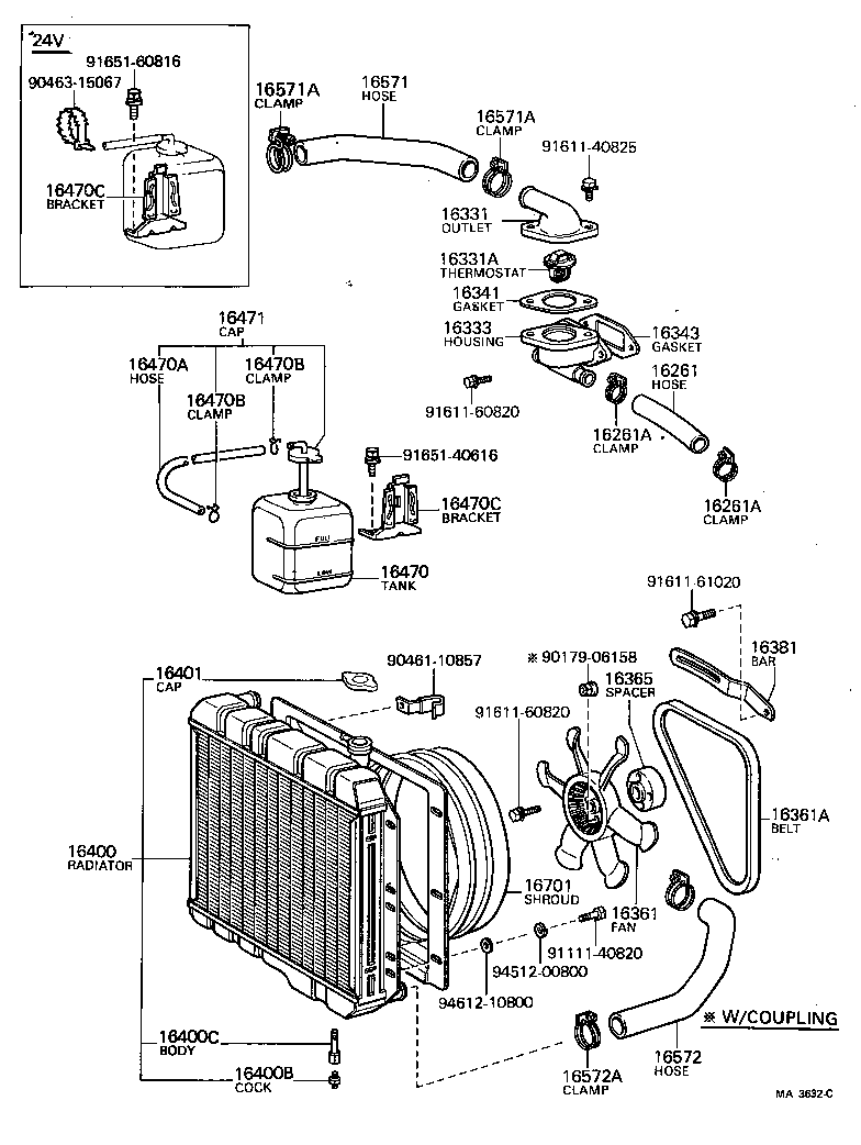 16301-60060 OUTLET, WATER product image
