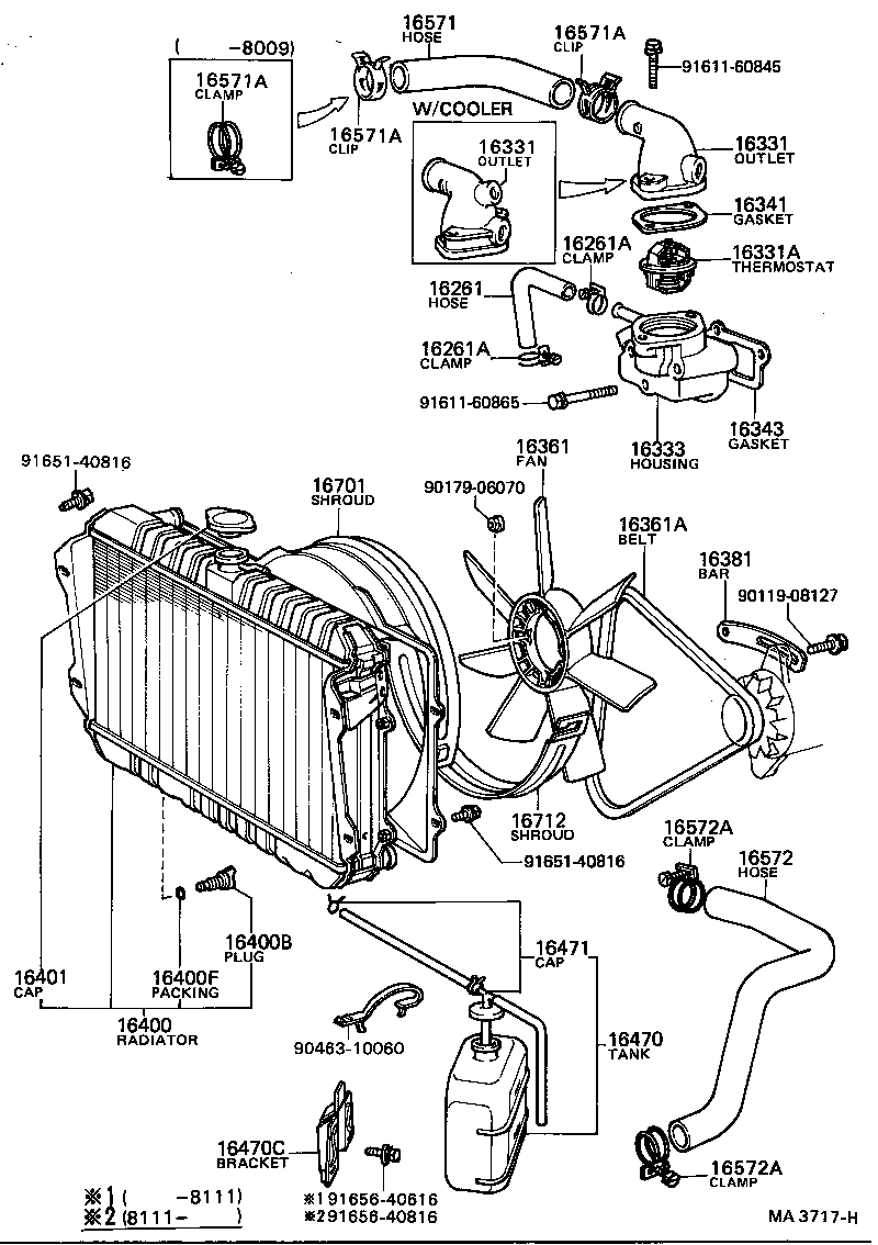 16331-44130 OUTLET, WATER product image
