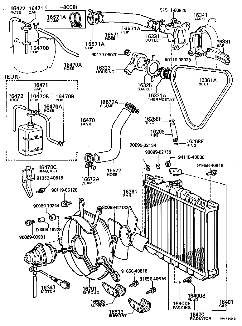 96710-02013 RING, O(FOR WATER BY-PASS PIPE) product image