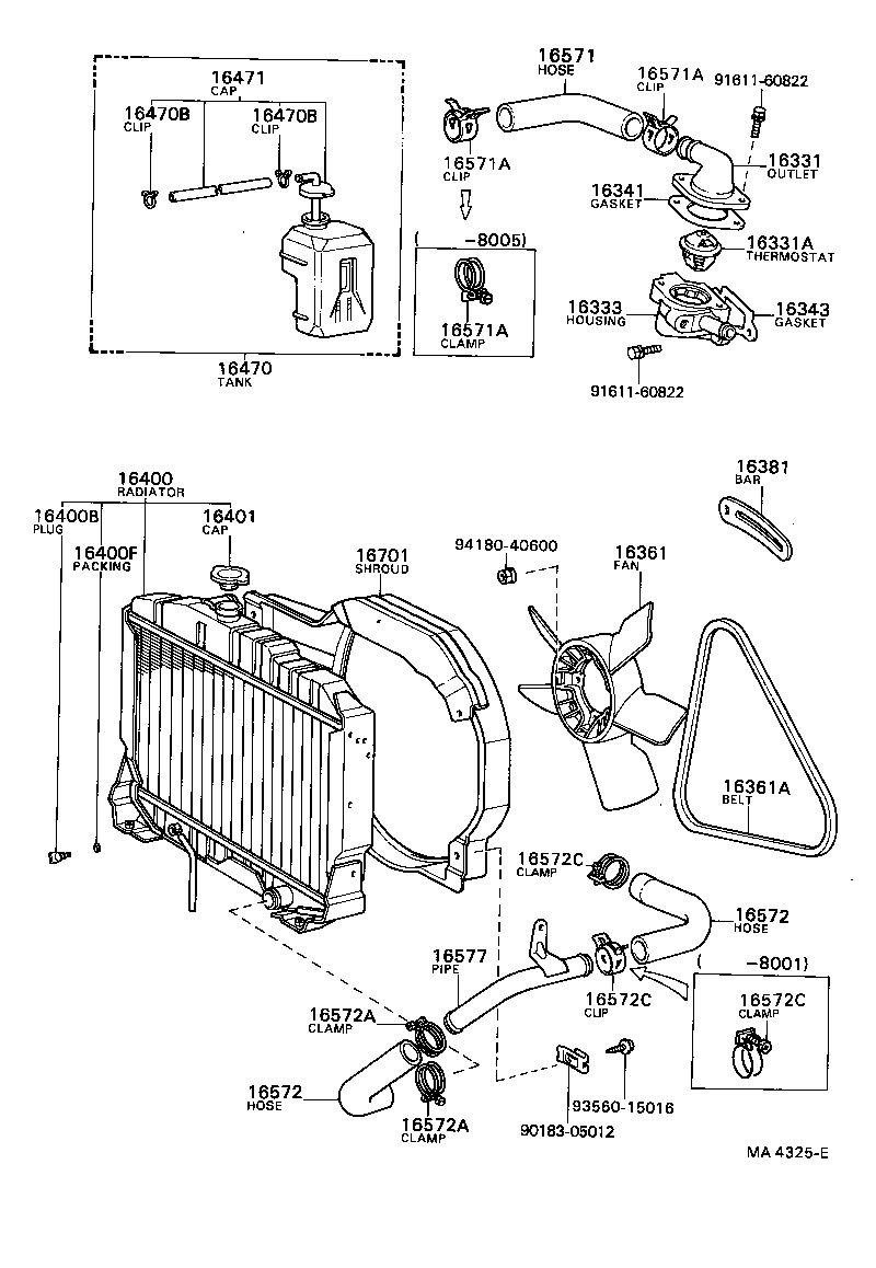 16331-26020 OUTLET, WATER product image
