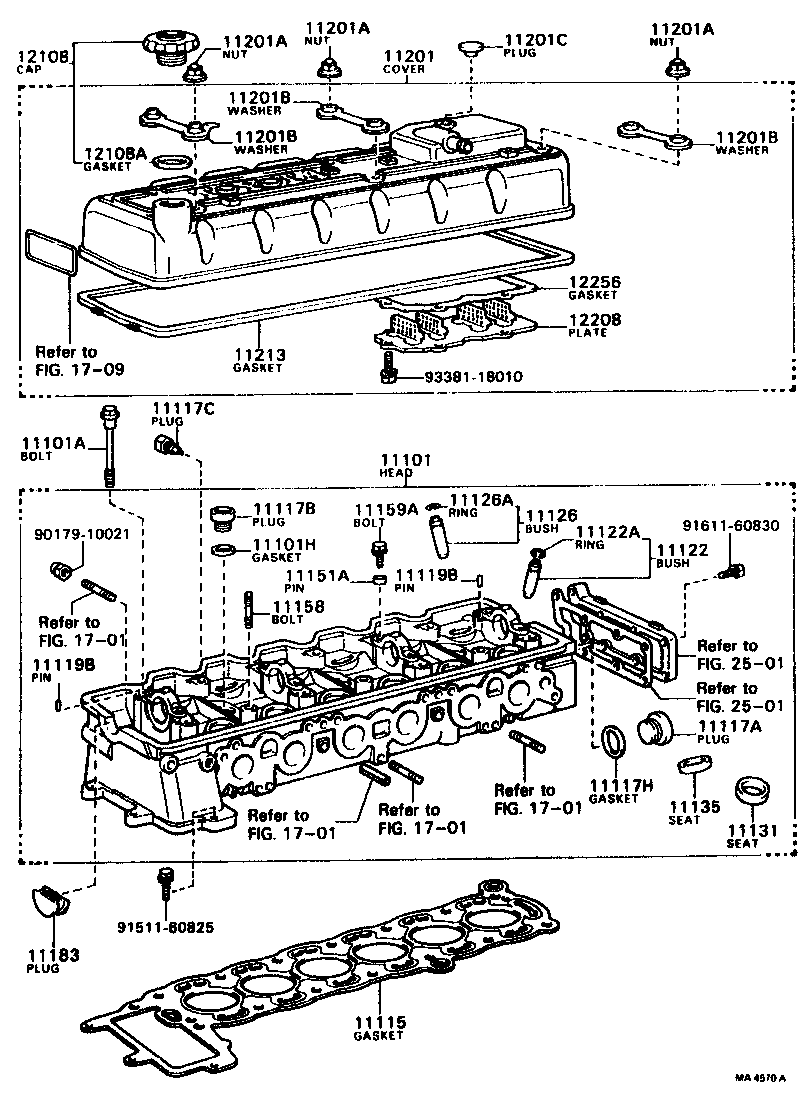 11101-39196 HEAD SUB-ASSY, CYLINDER product image