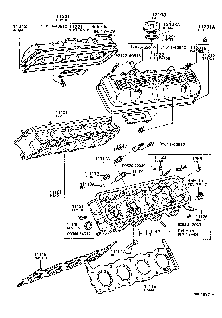 11101-59035 HEAD SUB-ASSY, CYLINDER product image