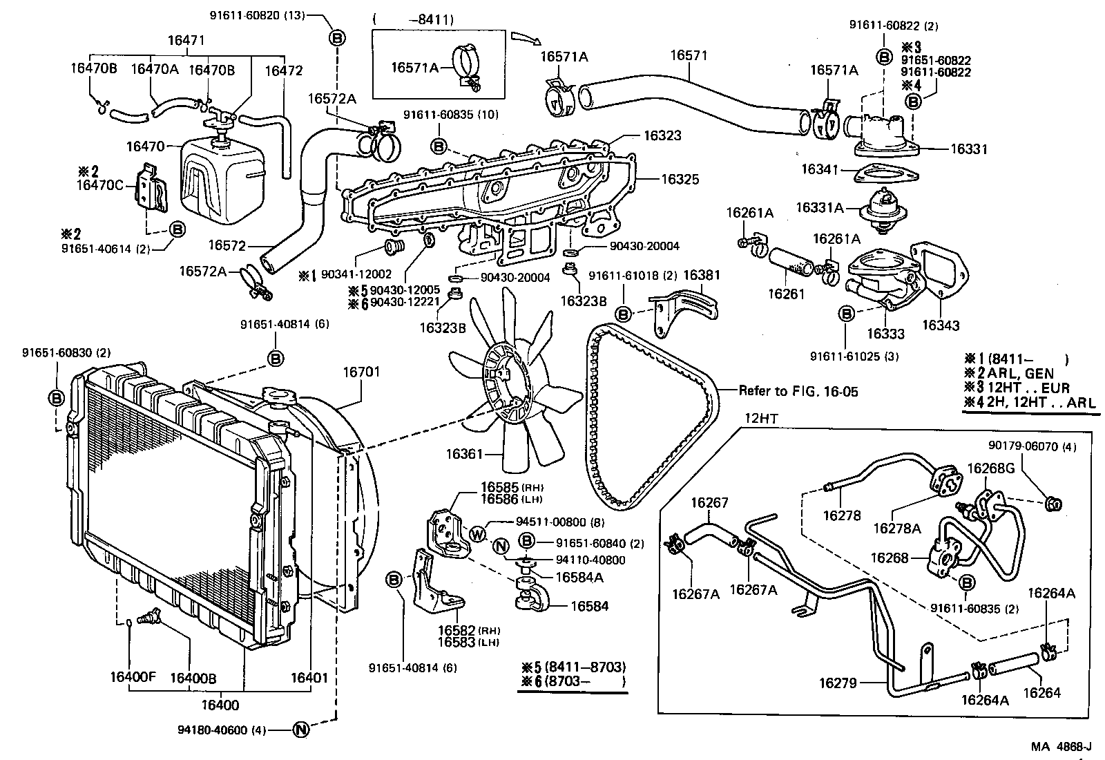 16323-68030 HOUSING, WATER INLET product image
