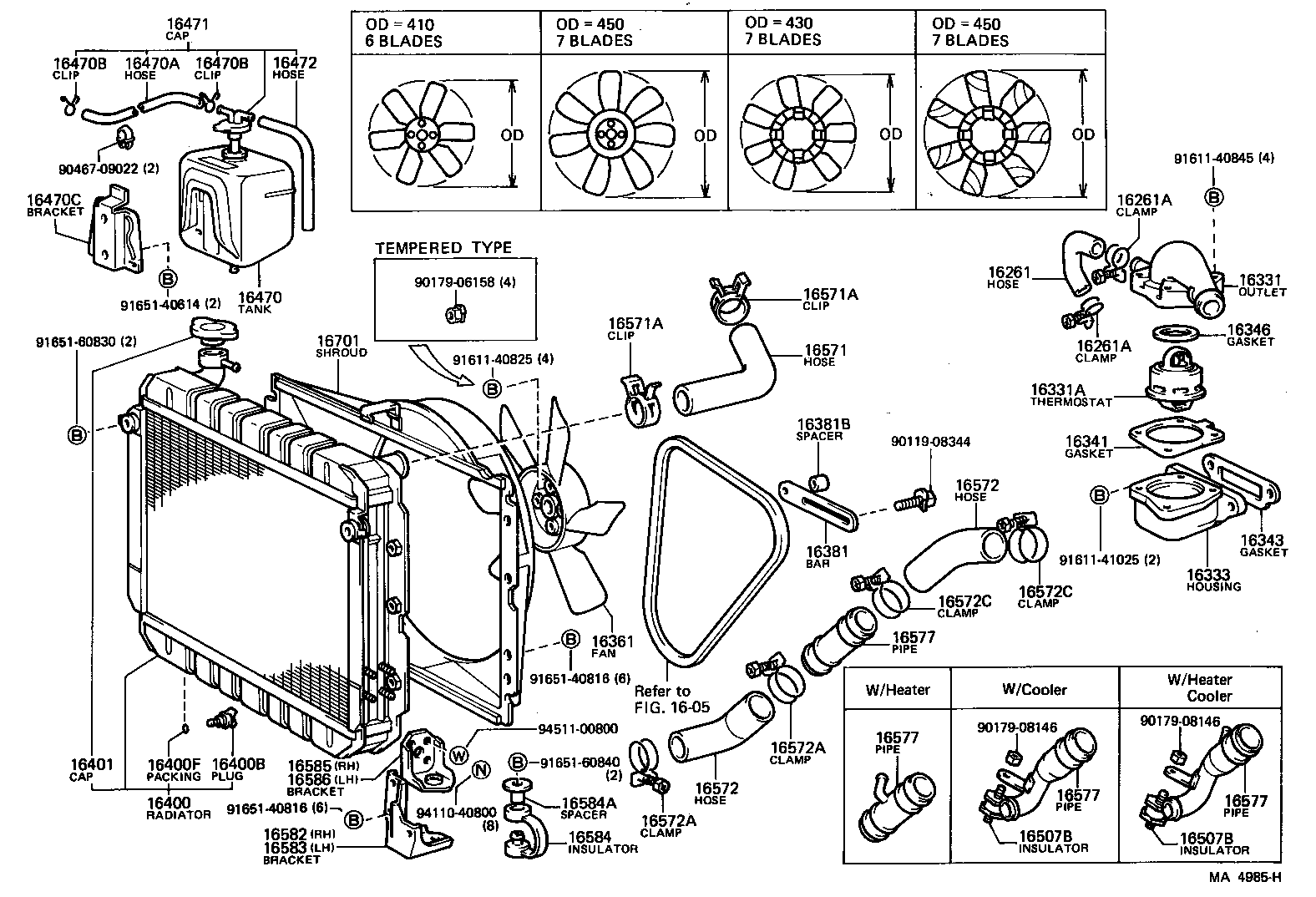 16323-68030 HOUSING, WATER INLET product image