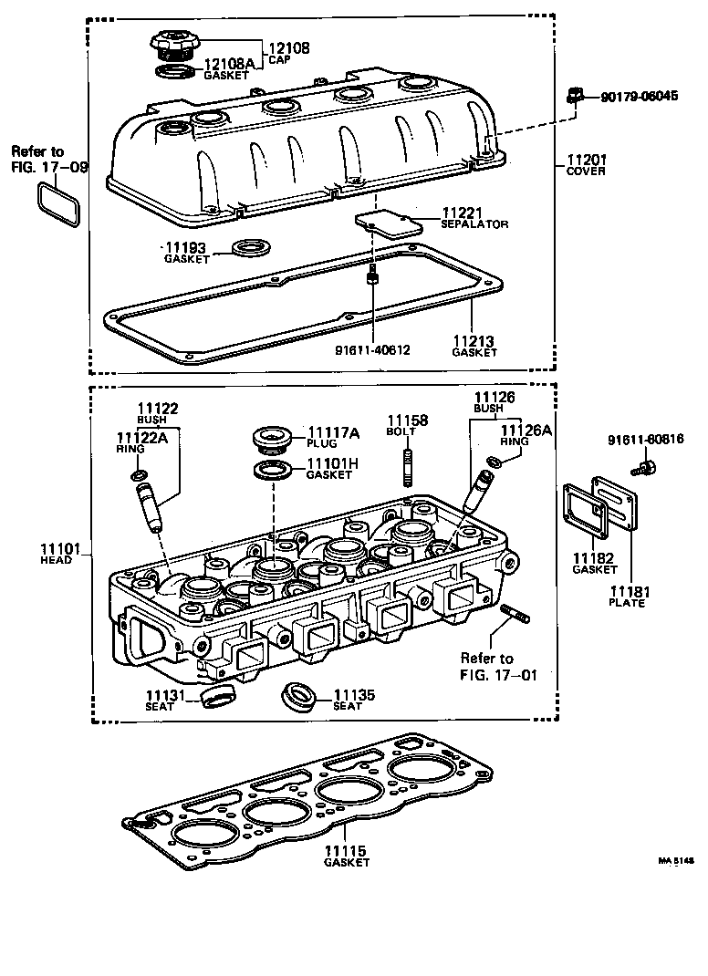 90341-14005 PLUG, W/HEAD TAPER SCREW, NO.3 product image
