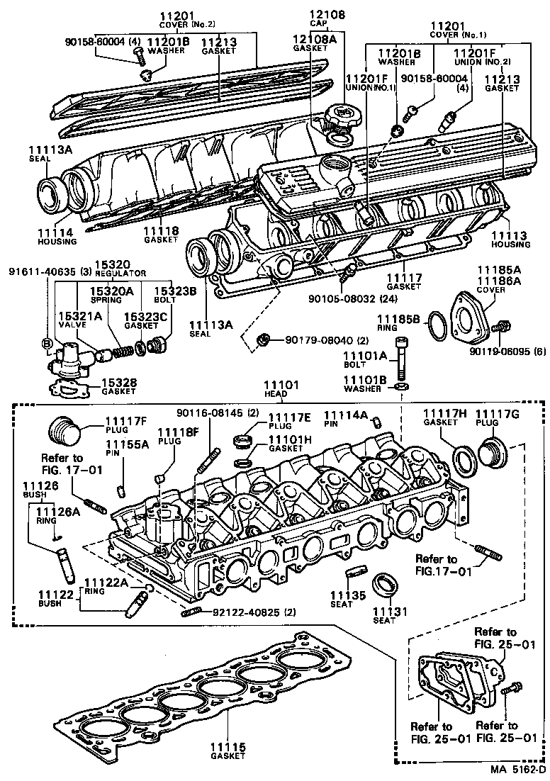 11101-74010 HEAD SUB-ASSY, CYLINDER product image