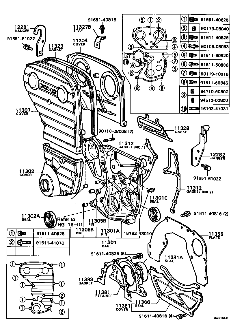 11321-44021 COVER SUB-ASSY, TIMING CHAIN OR BELT product image