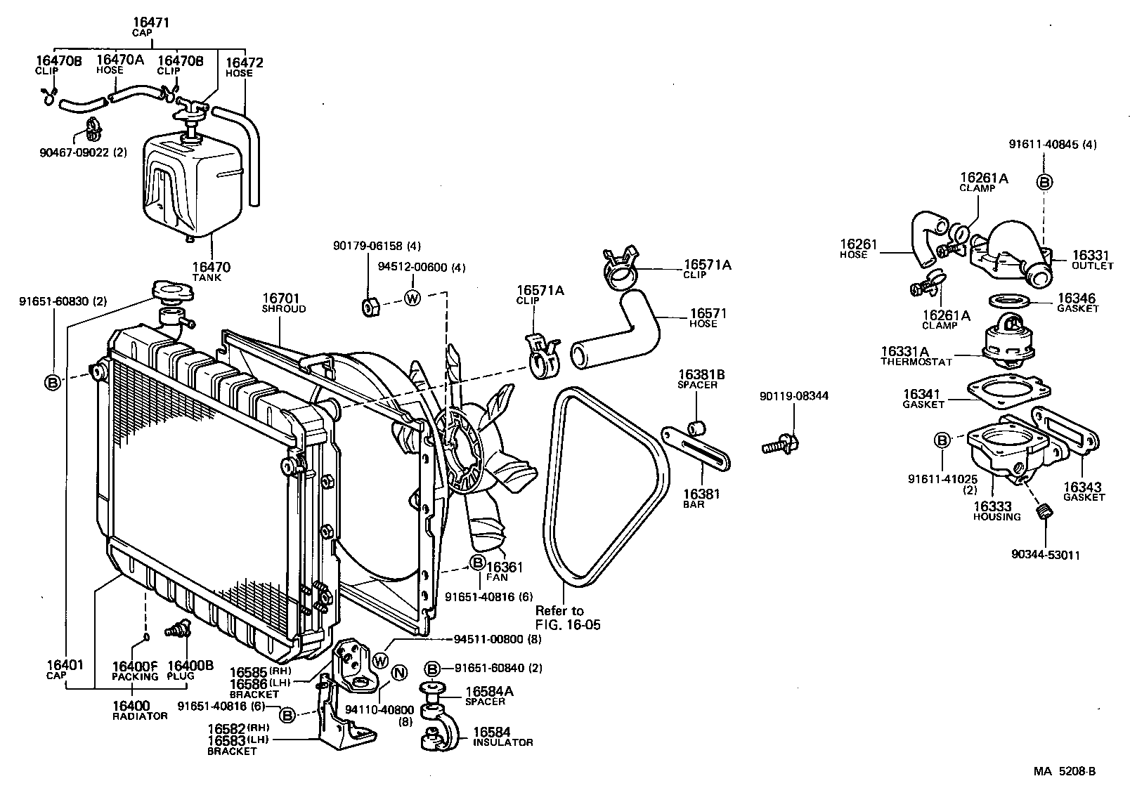 16323-68040 HOUSING, WATER INLET product image