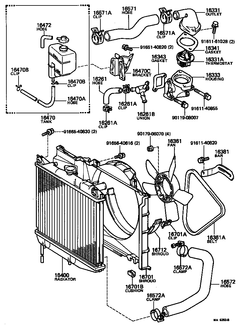 16321-70010 INLET, WATER product image