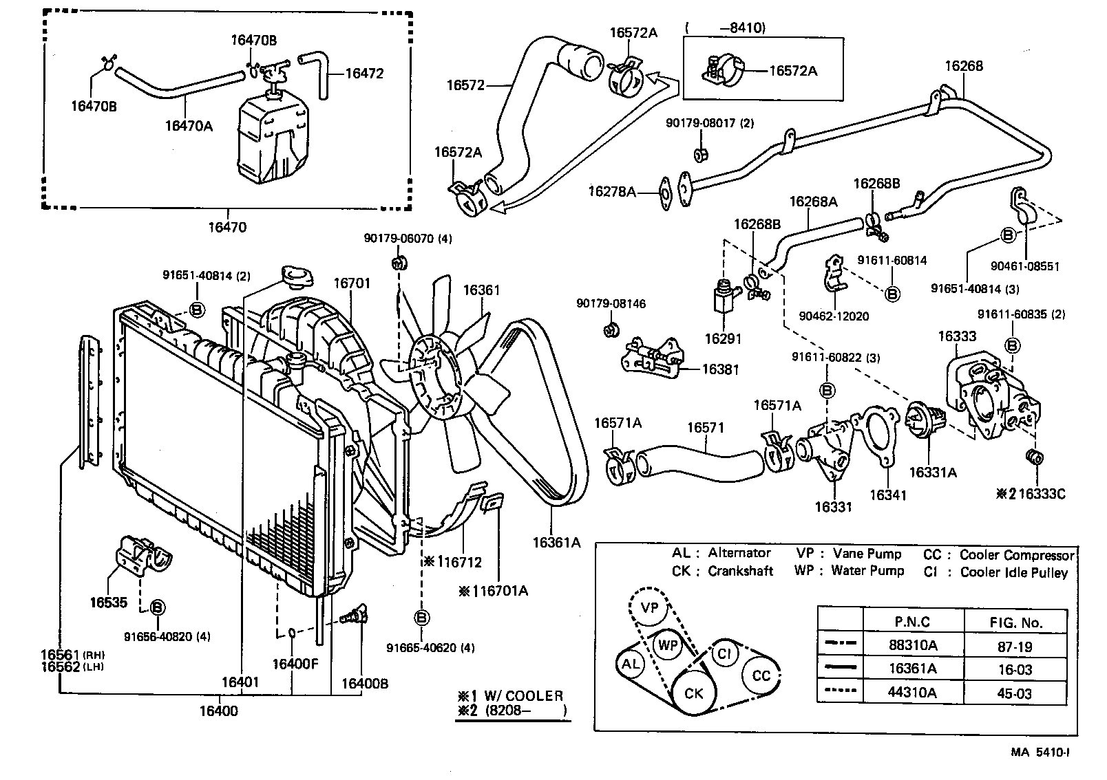 16471-35010 CAP SUB-ASSY, RESERVE TANK product image