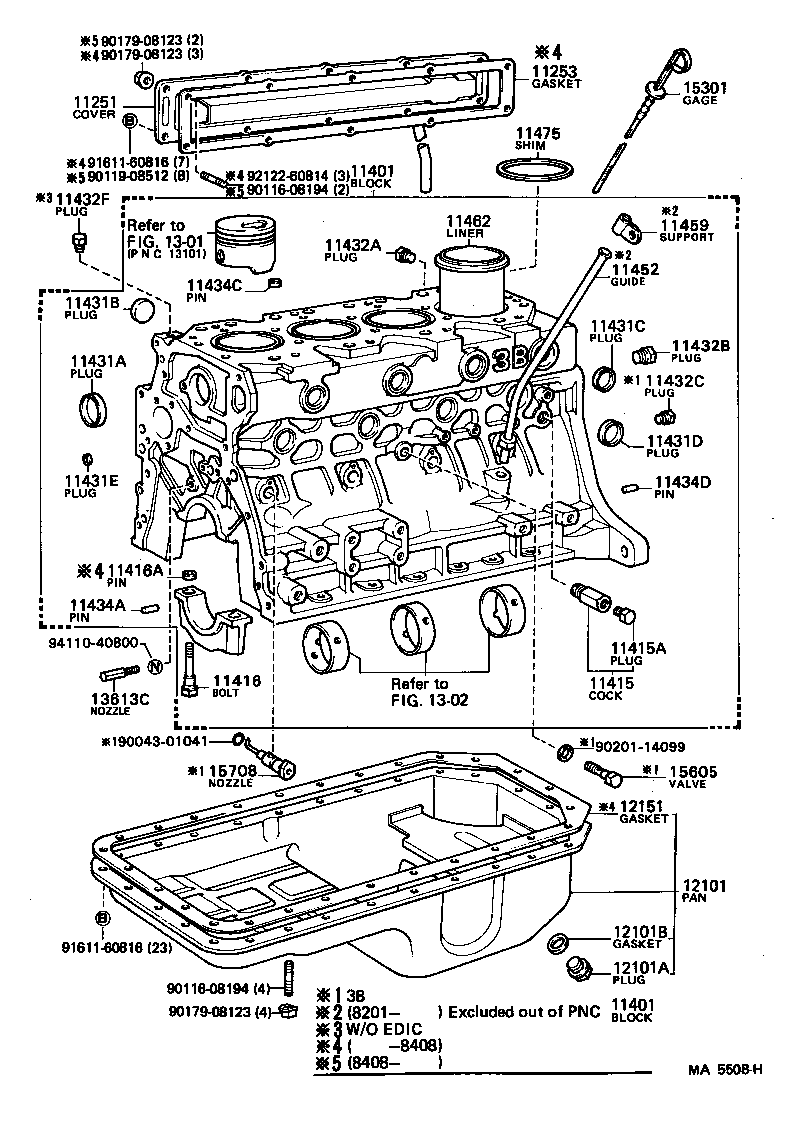 11452-60013 GUIDE, OIL LEVEL GAGE product image