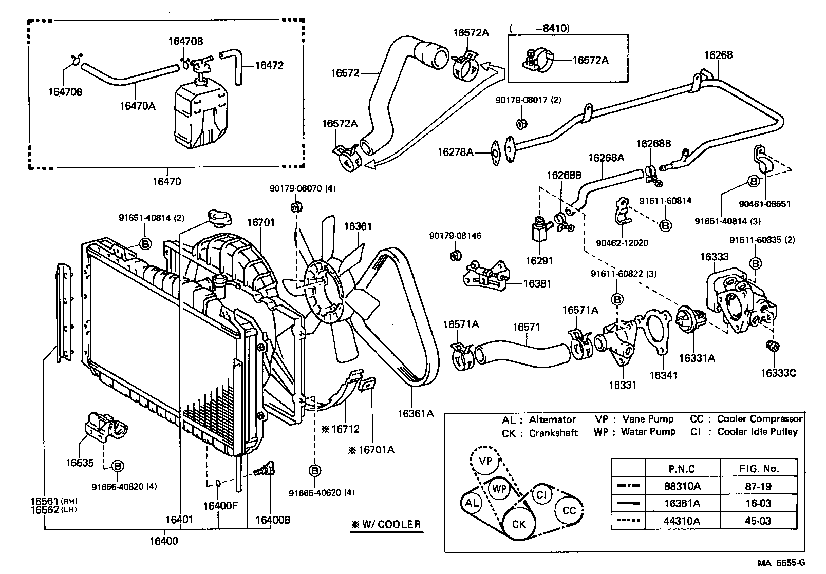 16323-63010 HOUSING, WATER INLET product image