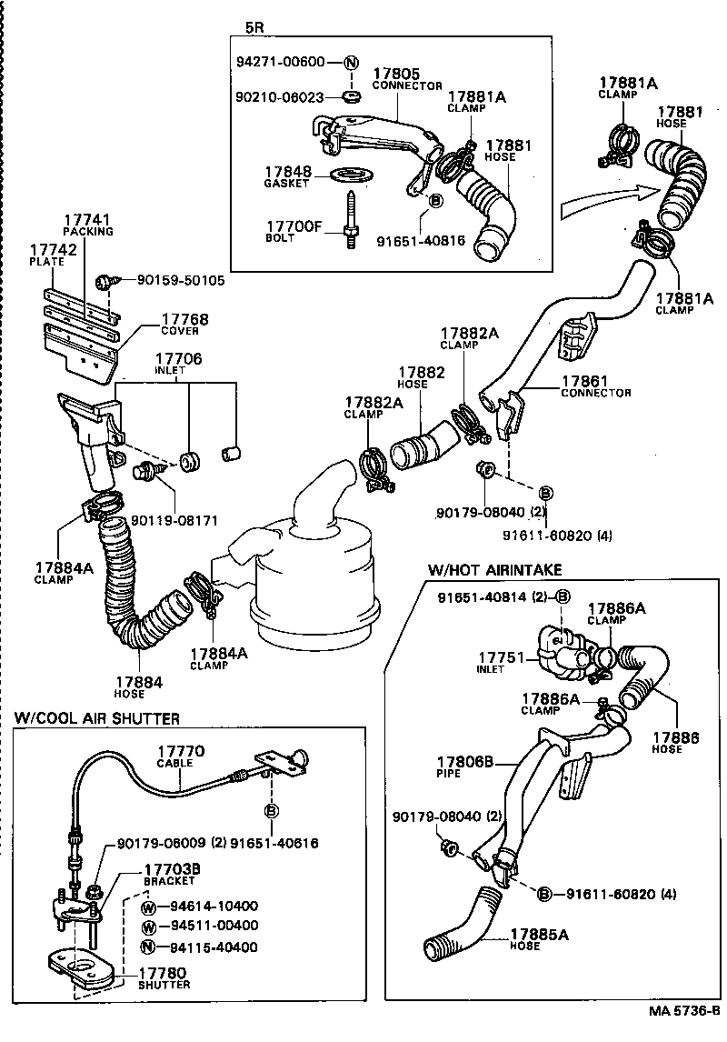 17700-56290 CLEANER ASSY, AIR product image