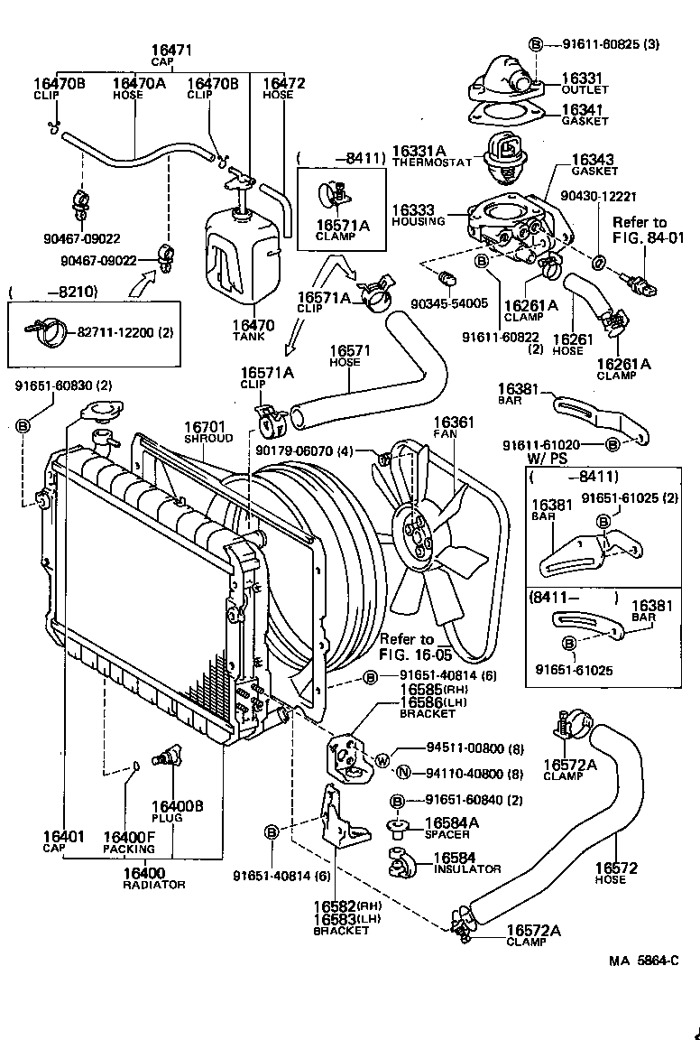 16323-68040 HOUSING, WATER INLET product image