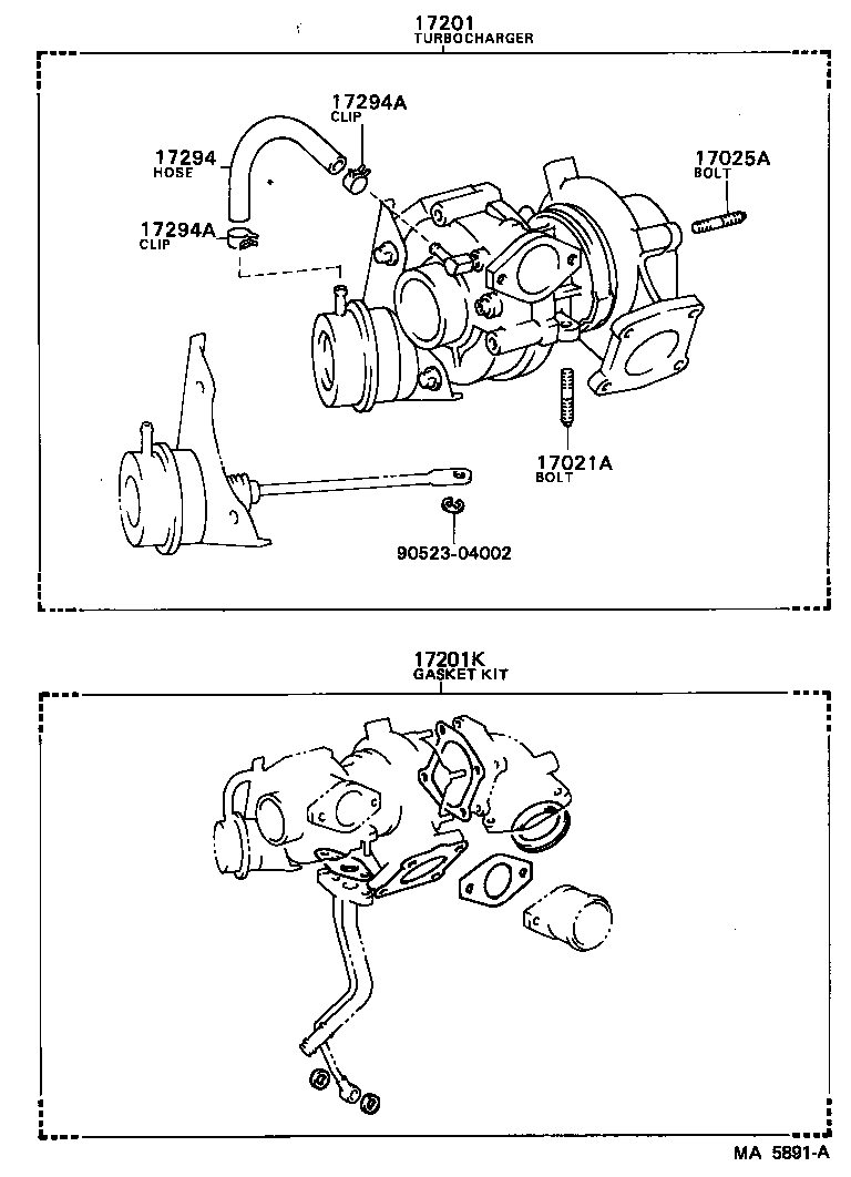 17141-54020 MANIFOLD, EXHAUST product image