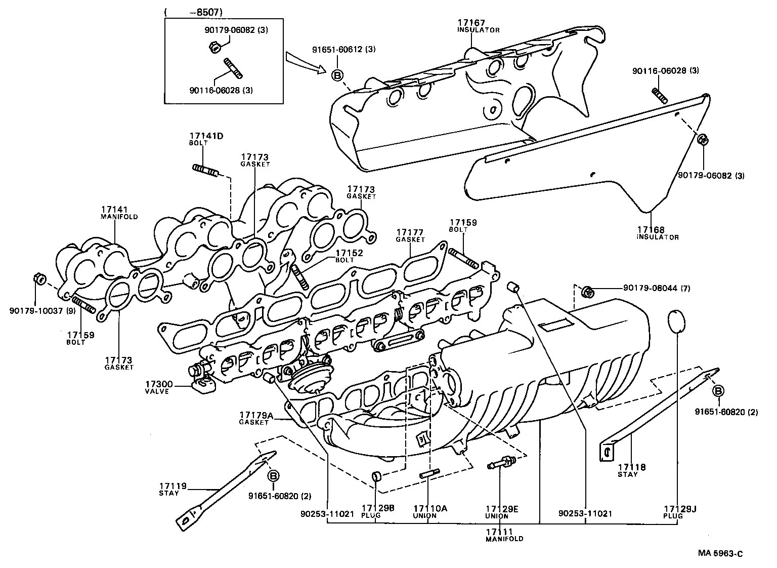 15475-41010 DEFLECTOR, OIL product image