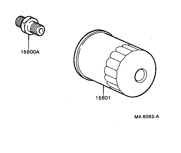 15661-78020 SPRING, COMPRESSION(FOR OIL FILTER) product image