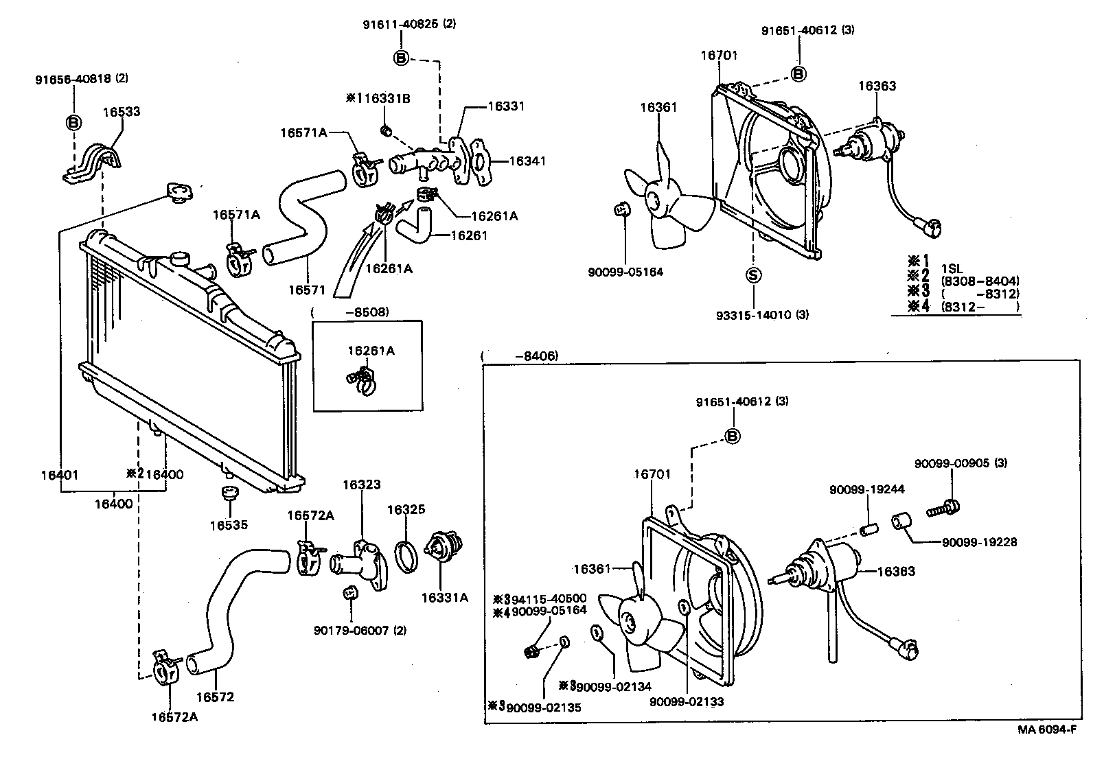 16533-63050 SUPPORT, RADIATOR, LOWER product image