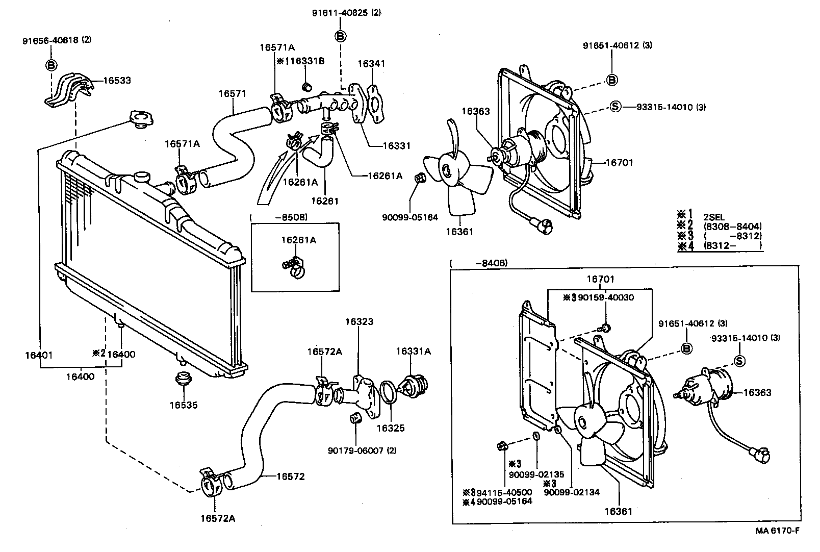 16533-63050 SUPPORT, RADIATOR, LOWER product image