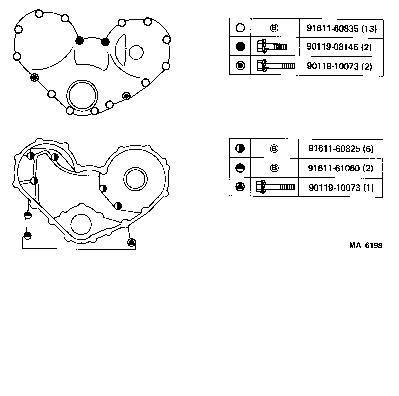 90311-50006 SEAL, OIL(FOR TIMING CHAIN OR BELT COVER) product image