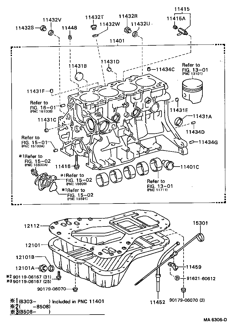 11401-29295 BLOCK SUB-ASSY, CYLINDER product image