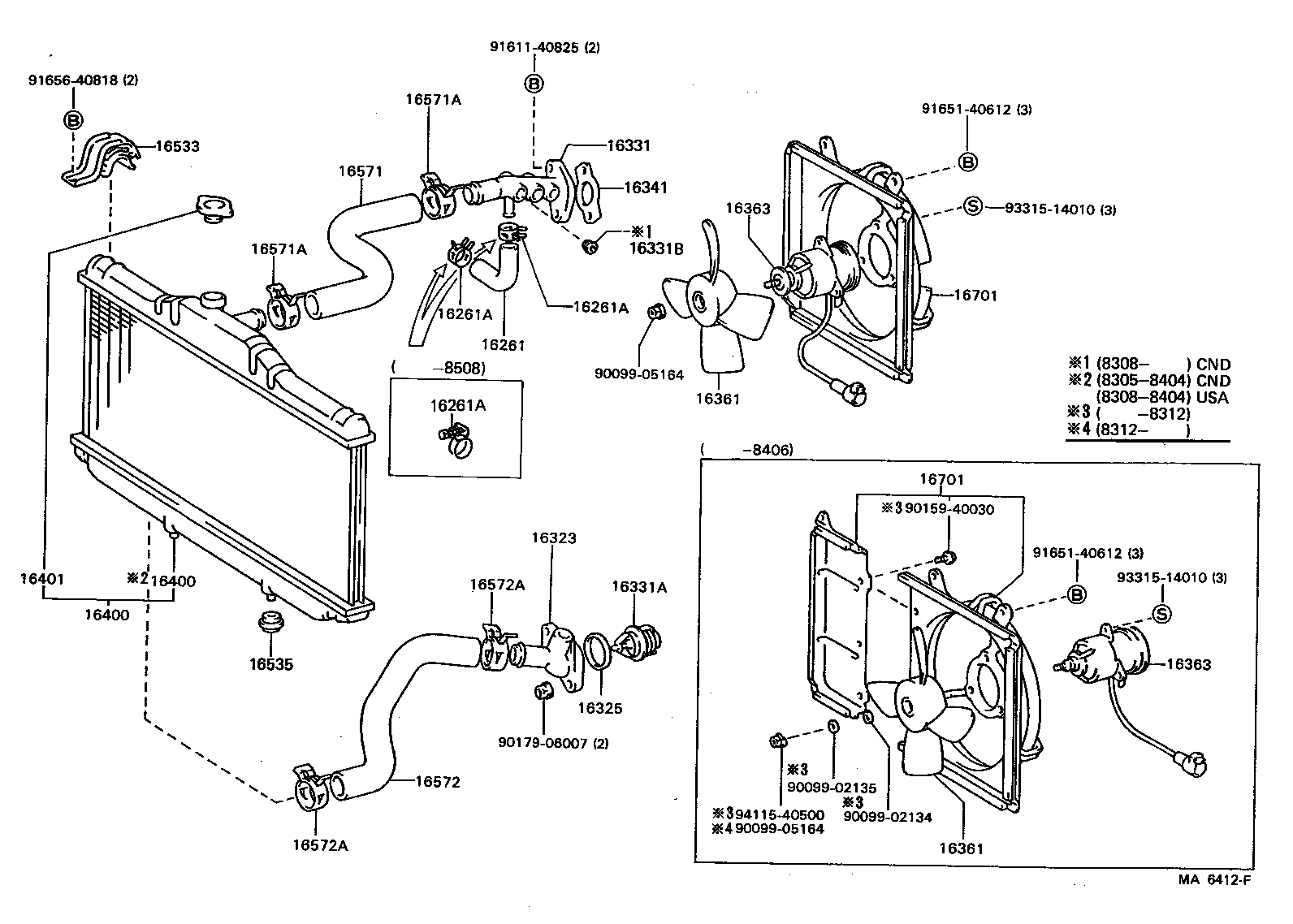 16535-64040 SUPPORT, RADIATOR, LOWER product image