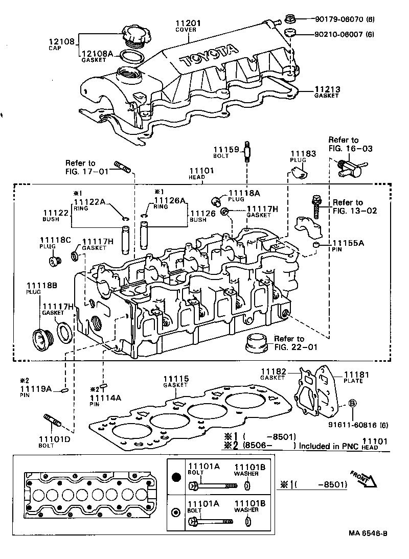 90430-10204 GASKET(FOR WATER HOLE) product image