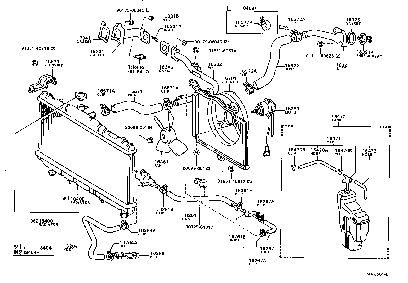 16323-16010 HOUSING, WATER INLET product image