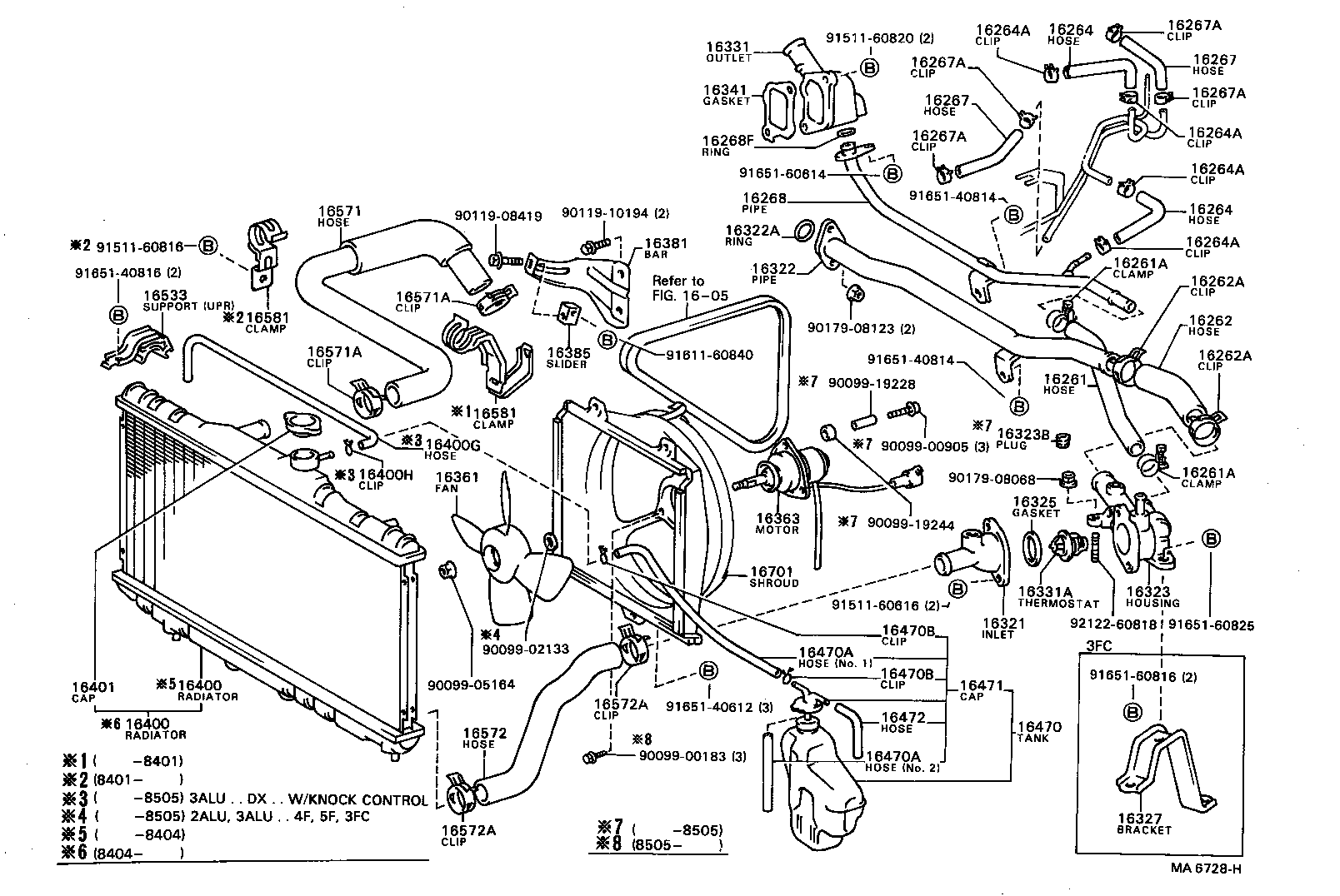 16323-16010 HOUSING, WATER INLET product image