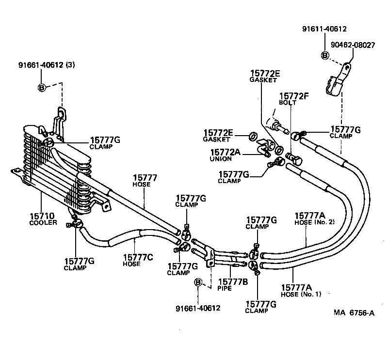 90405-10019 UNION(FOR OIL PIPE) product image