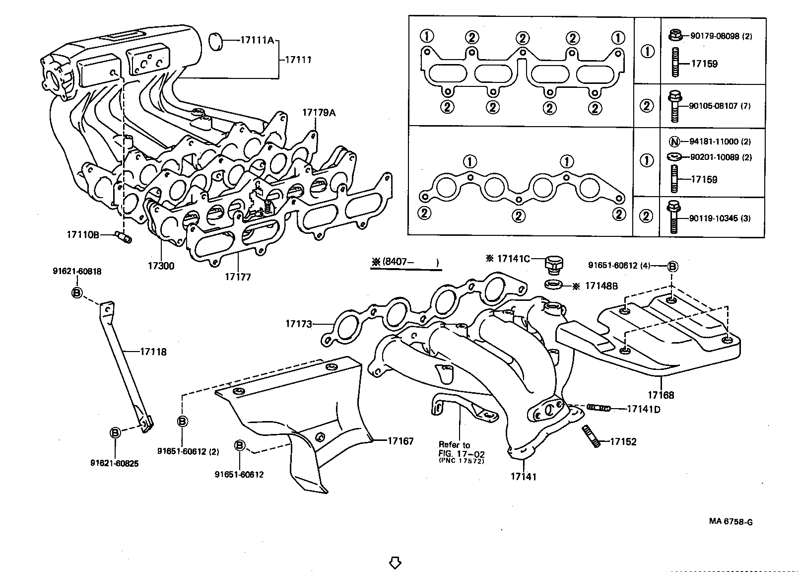 90116-08004 BOLT, STUD(FOR TURBOCHARGER STAY) product image