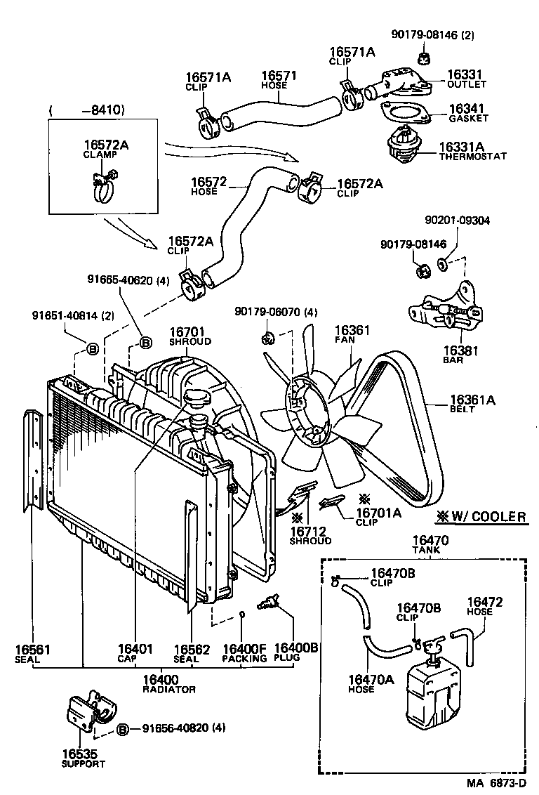16323-63010 HOUSING, WATER INLET product image