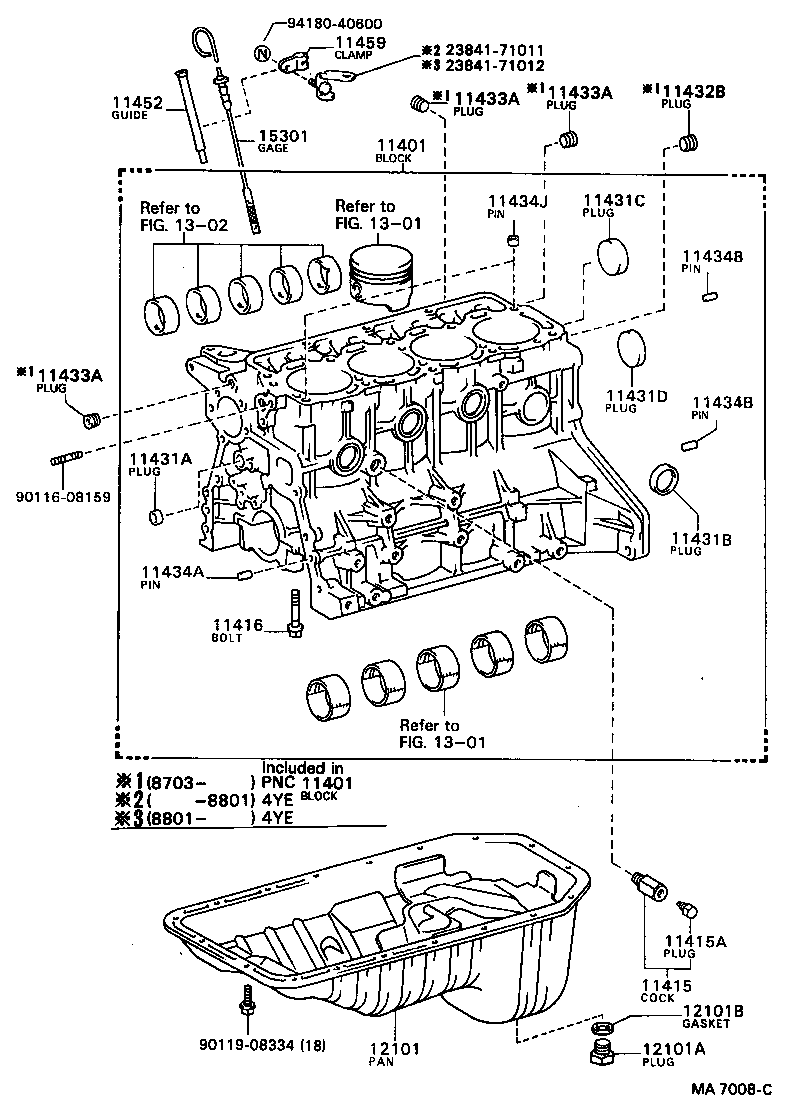 12101-35040 PAN SUB-ASSY, OIL product image